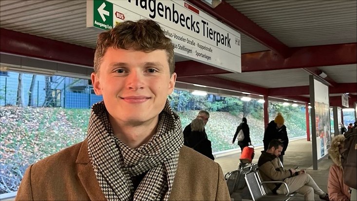 Foto eines Stipendiaten