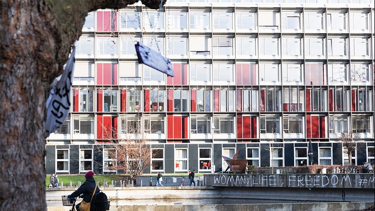 Außenansicht des Gebäudes VMP8