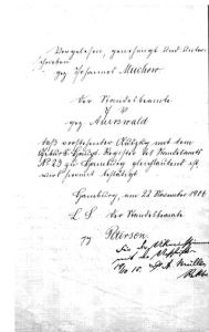 Geburtsurkunde Martha Muchow 2