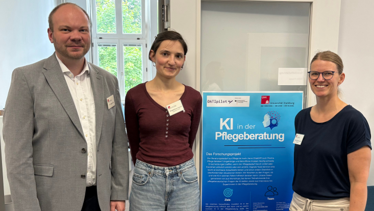 Das KIP-Team (v.l.n.r.: Gregor Dutz, Magdalena Gaevert, Kristin Skowranek)